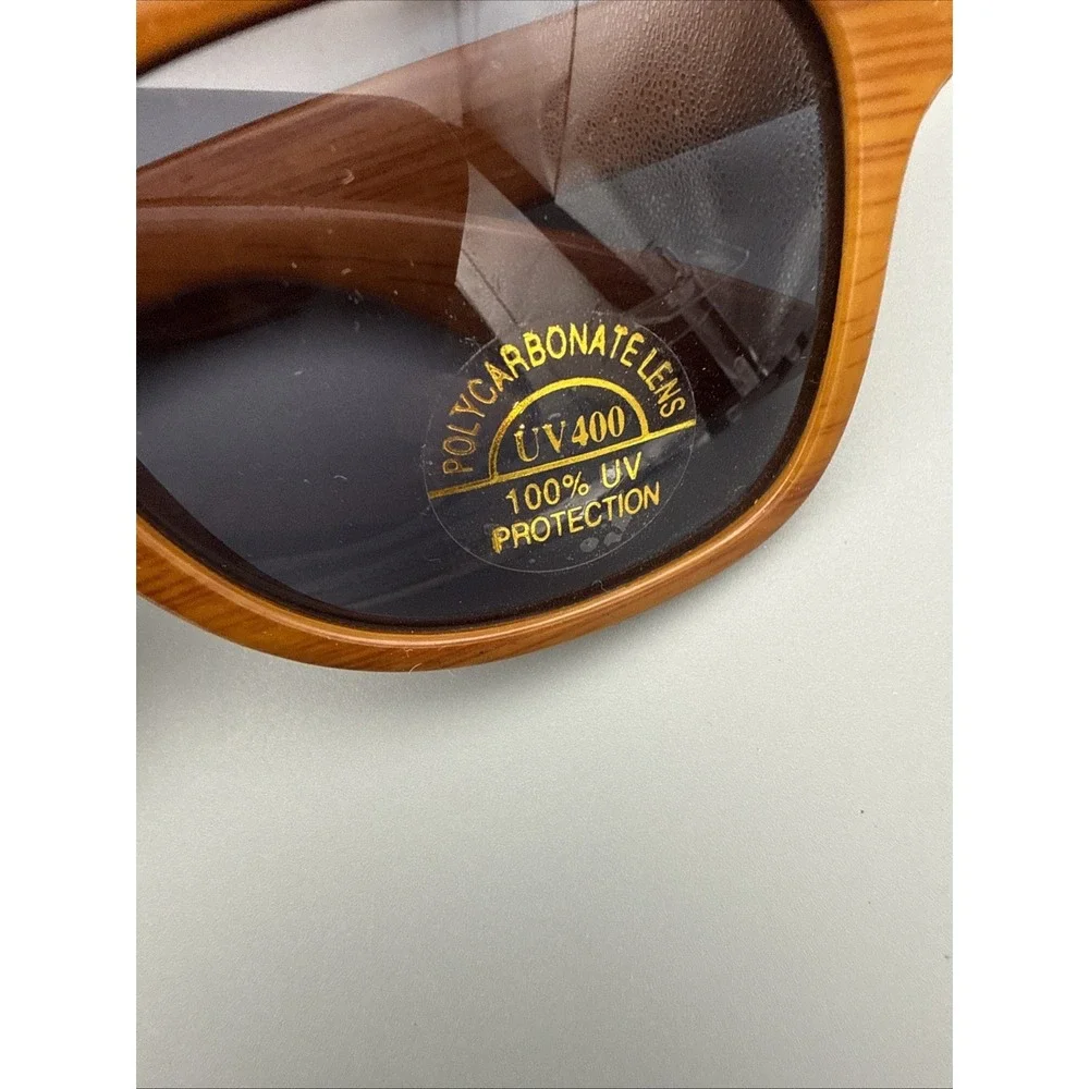 3 pair of  Authentic Tito's Vodka Logo Sunglasses UV400 Protection:Orange/Wooden